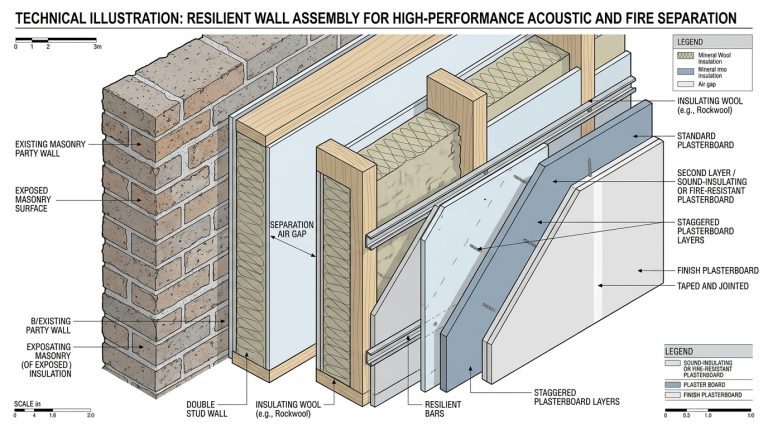 découvrez des méthodes efficaces pour isoler phoniquement un mur mitoyen, réduisant les nuisances sonores et améliorant votre confort acoustique à la maison.