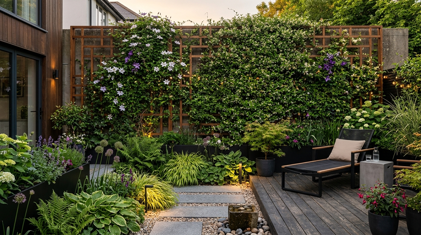 découvrez des astuces efficaces pour dissimuler un mur extérieur inesthétique de votre voisin et embellir votre jardin facilement.