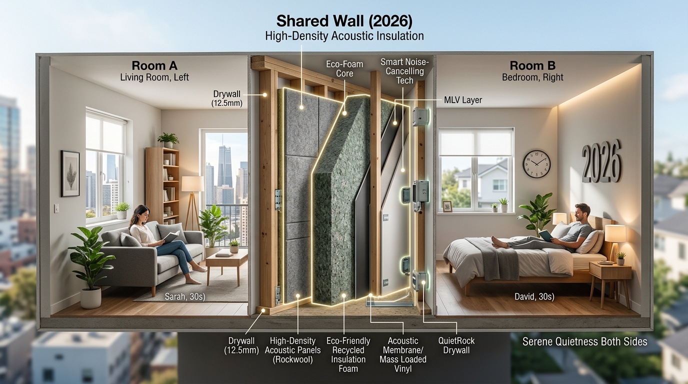 découvrez quel est le meilleur isolant phonique pour un mur mitoyen en 2026 afin d'améliorer le confort sonore de votre habitation. comparez les matériaux les plus efficaces et leurs avantages pour un intérieur calme et paisible.