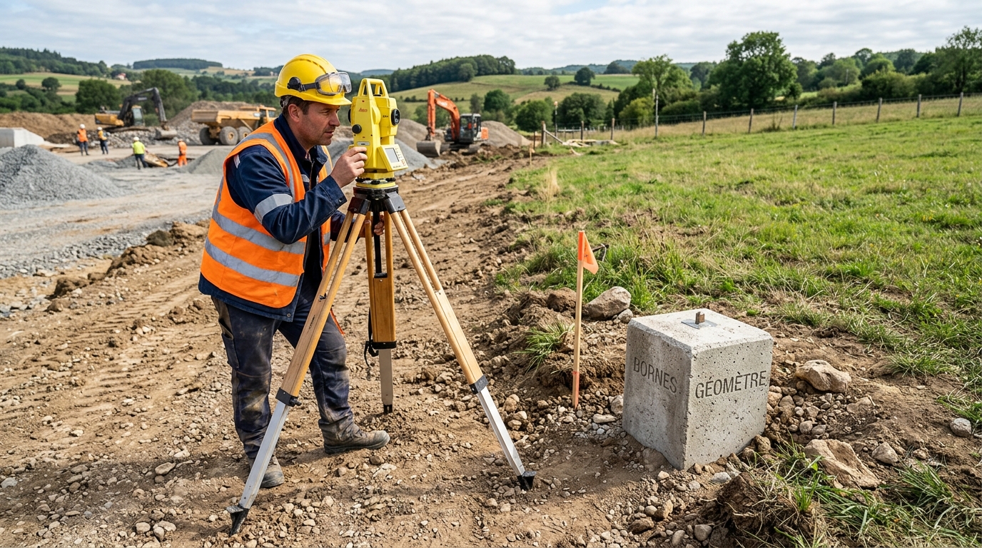 découvrez tout sur les bornes géomètre : leur usage, les méthodes de pose et la réglementation en vigueur pour bien délimiter vos terrains.