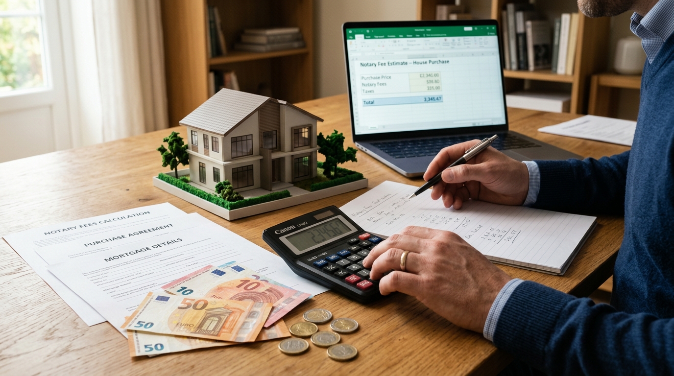 découvrez comment calculer facilement les frais de notaire lors de l'achat d'une maison et préparez votre budget immobilier en toute sérénité.