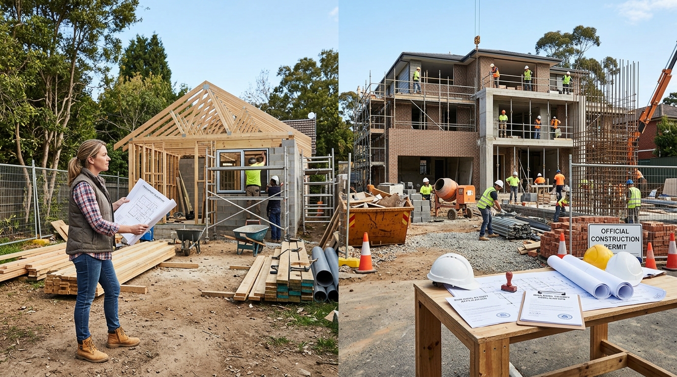 découvrez les différences entre déclaration préalable et permis de construire pour choisir la meilleure option adaptée à votre projet immobilier.