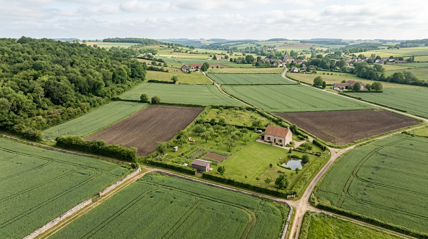 découvrez le prix d’un terrain non constructible au m² en 2026 selon les départements, les facteurs qui influencent sa valeur et les repères pour l’estimer.